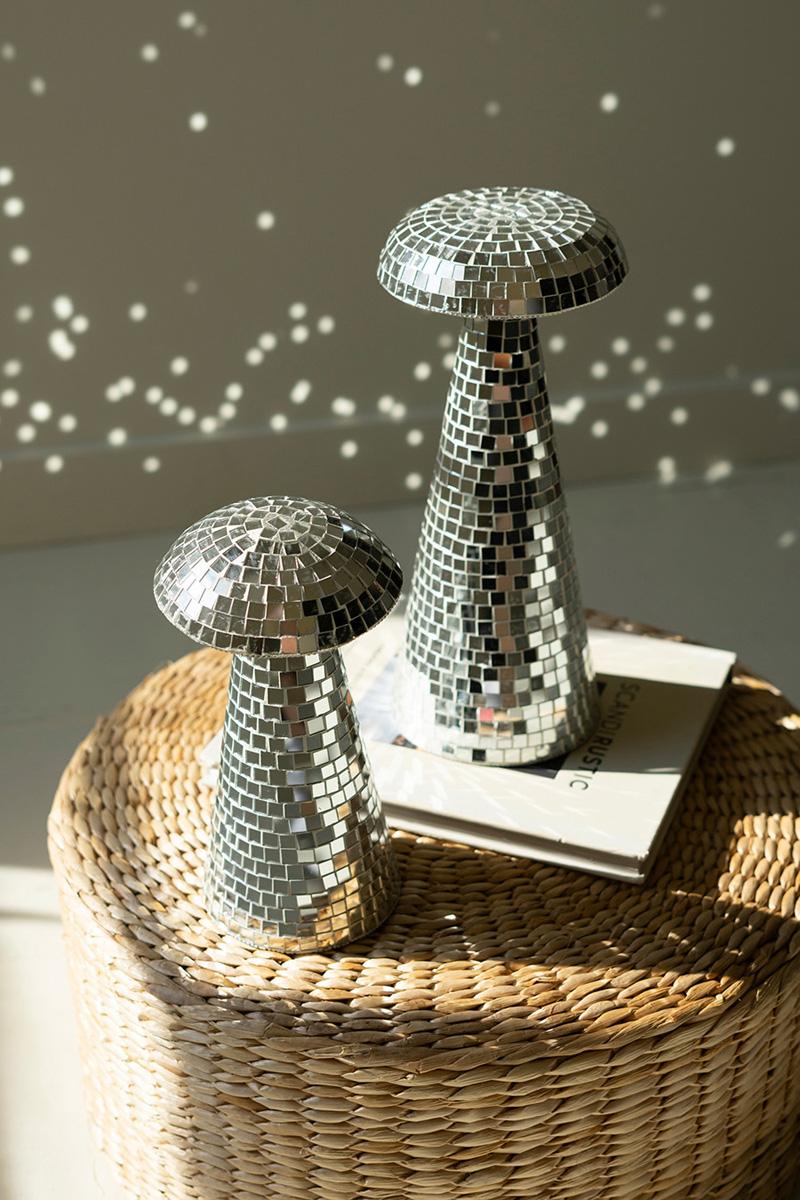 Accents - Set of 2 Disco Mushrooms